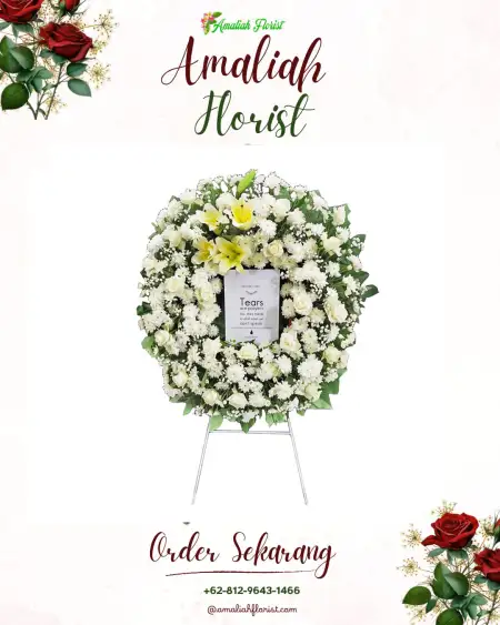 Krans Bunga Duka Abung Barat